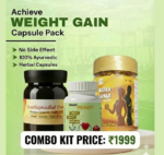 Weight Gain Combo Kit – Herbal Capsules, Powder & Prash